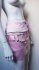Gonna rosa con ruches