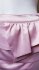 Gonna rosa con ruches