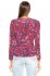 Camicia in seta rossa
