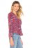 Camicia in seta rossa