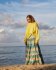 Gonna Lunga in lino