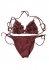 Costume due pezzi in microfibra