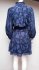 Abito in viscosa blue