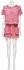 Completo rosa in cotone
