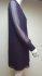 Abito camicia in seta blu