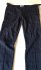 Pantaloni sigaretta blu gessato