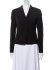 Giacca nera slim