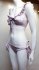 Bikini rosa con ruches