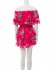 Abito in chiffon fucsia