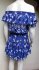 Abito floreale blue
