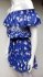 Abito floreale blue