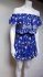 Abito floreale blue