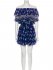 Abito floreale blue