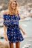 Abito floreale blue