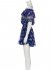 Abito floreale blue