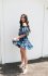 Abito floreale blue