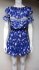 Abito floreale blue