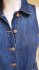 Abito in denim smanicato