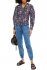 Blusa floreale blue
