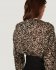 Top in seta leopardato