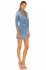 Abito blazer in denim