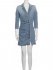 Abito blazer in denim