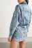 Abito denim con bottoni