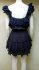 Abito in cotone nero