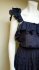Abito in cotone nero