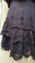 Abito in cotone nero