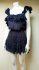 Abito in cotone nero