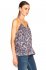 Top multicolor seta e lurex