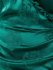 Abito in seta jacquard verde
