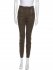 Pantaloni con zip verdi