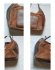 Borsa hobo in camoscio