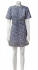 Abito animalier blue