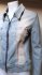 Giacca in jeans con zip