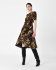 Gonna animalier in velluto