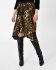 Gonna animalier in velluto