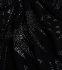 Abito nero con glitter