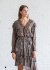 Camicia in fantasia con ruches
