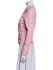 Giacca denim rosa