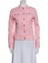 Giacca denim rosa