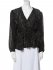 Blusa nera con lurex