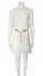 Abito in cotone bianco