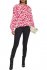 Blusa in seta animalier