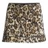 Gonna leopardata mini