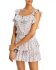 Abito in cotone e lurex