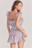 Abito in cotone e lurex