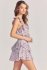 Abito in cotone e lurex
